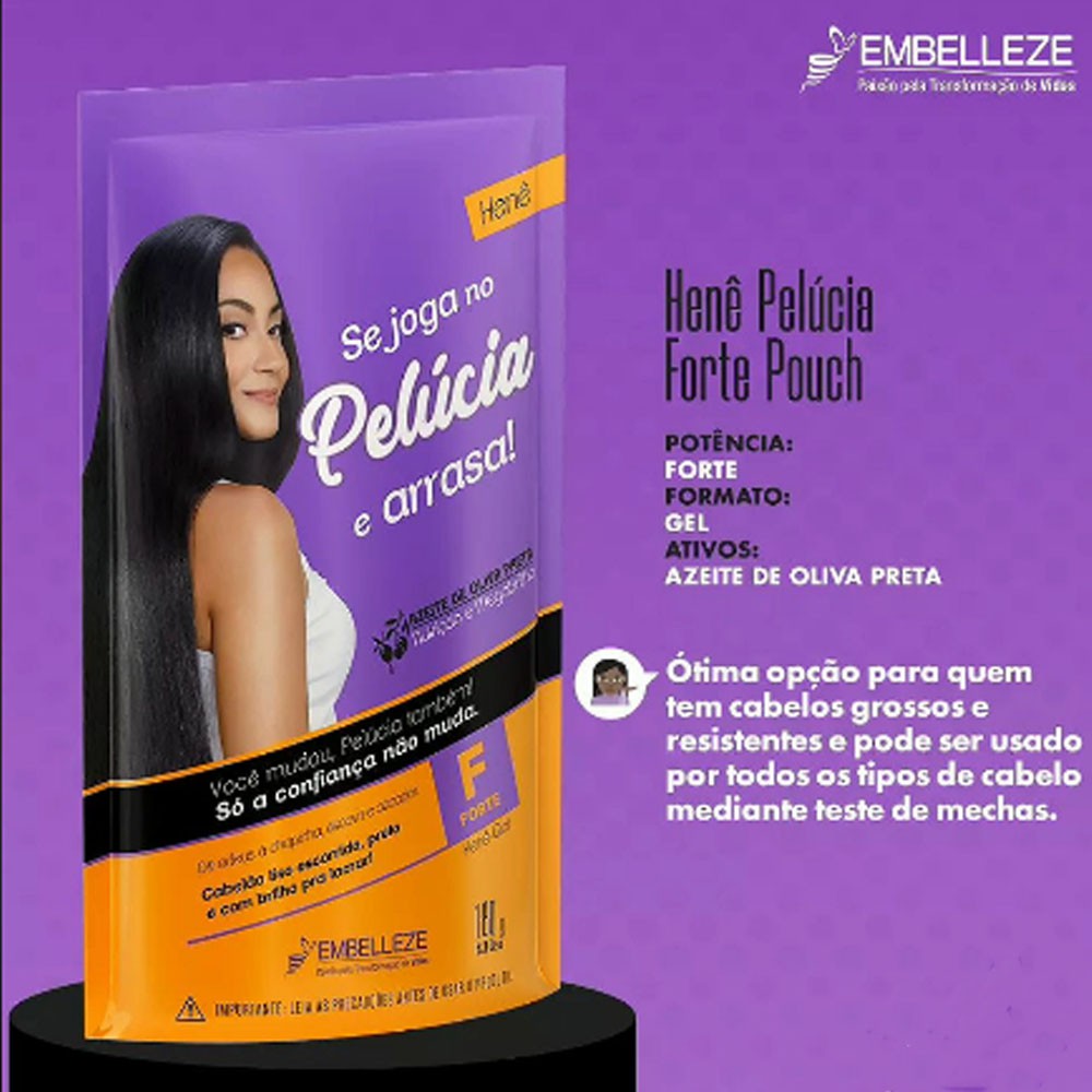 HENA PRELUCIA LILA PLACA