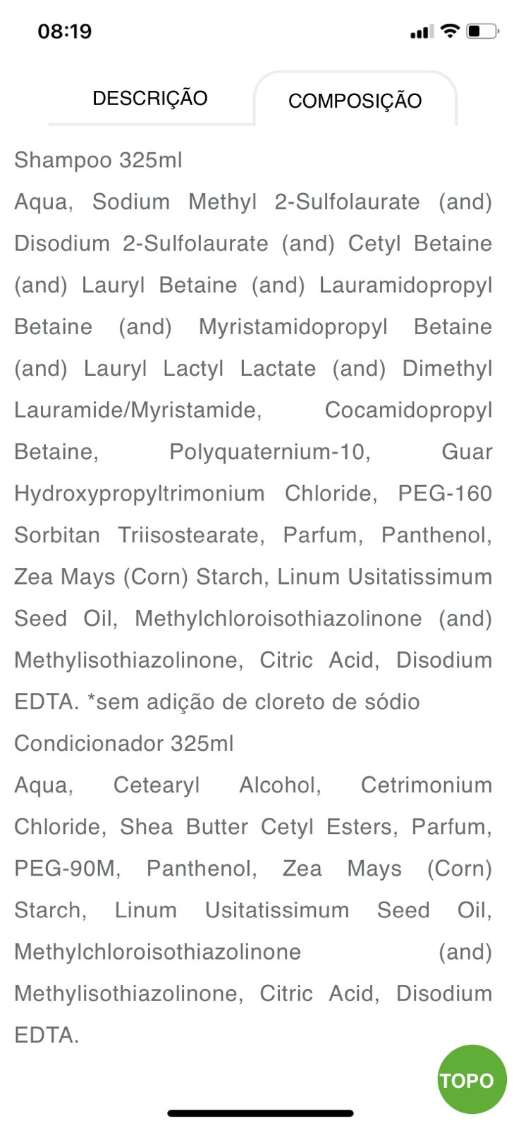 composicion amidinho