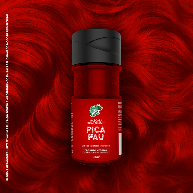 pica pau con pelo