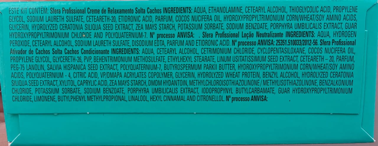ingredientes SFERA oleo coco