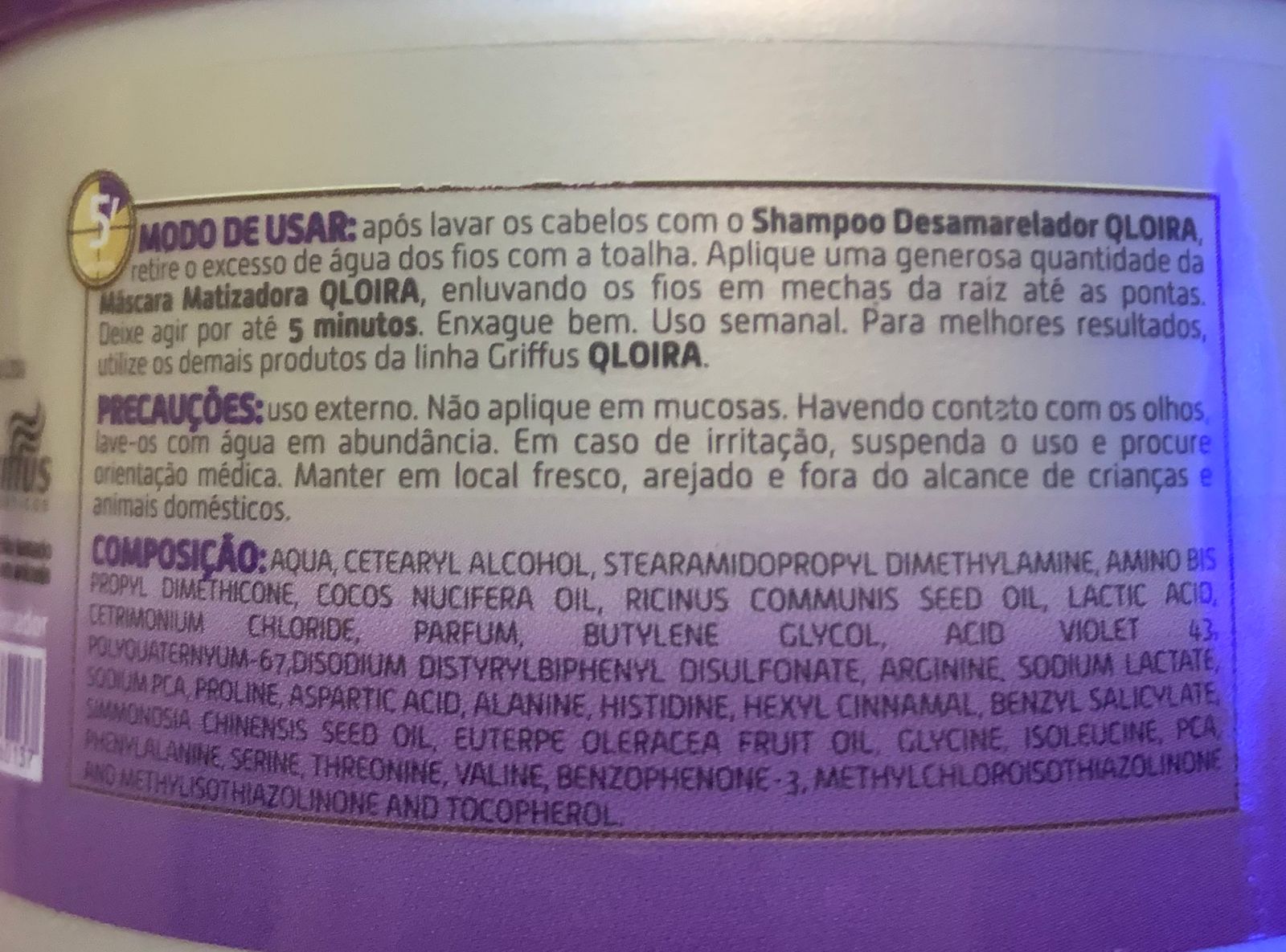 ingredientes griffus loira