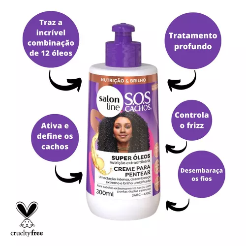 crema peinar super oleos flechas